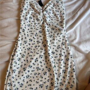 Windsor Black and White Sweetheart Sundress